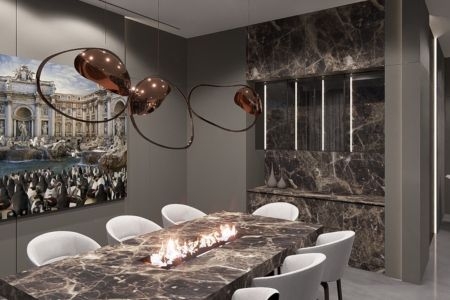 Ritz Carlton Residences Kitchen + Bar Design