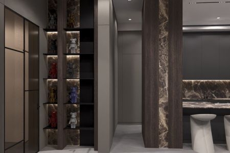 Ritz Carlton Residences Kitchen + Bar Design